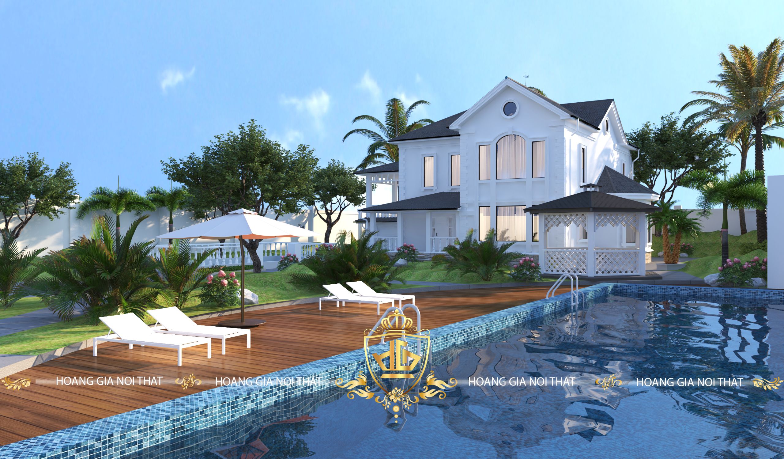 biệt thự tân cổ điển